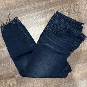 Old Navy Dark Wash Ankle Jeans